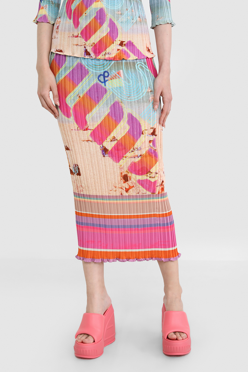 כפכפי סליידס פלטפורמה